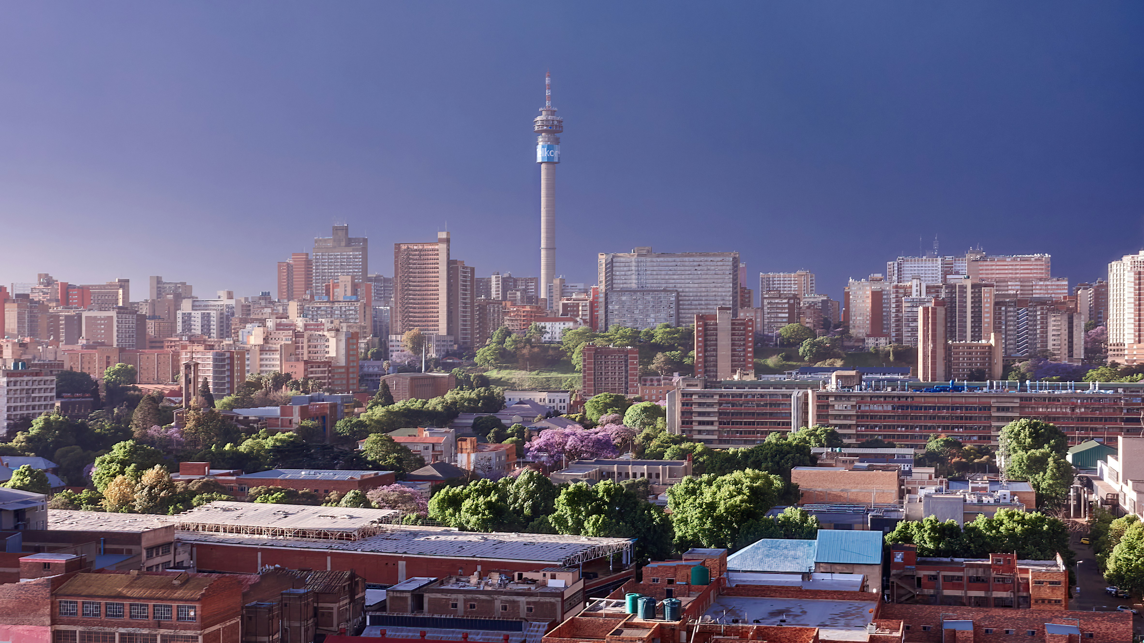 Johannesburg city skyline